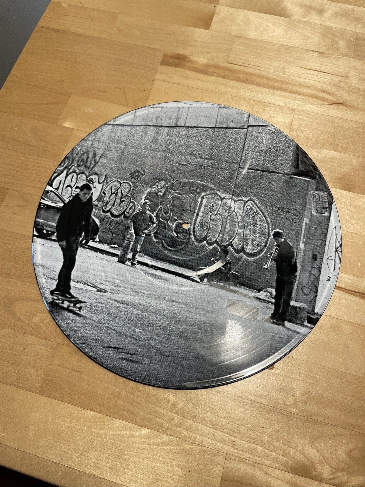 Vintage Vinyl Record Photo Printed Wall Art Set Of 3