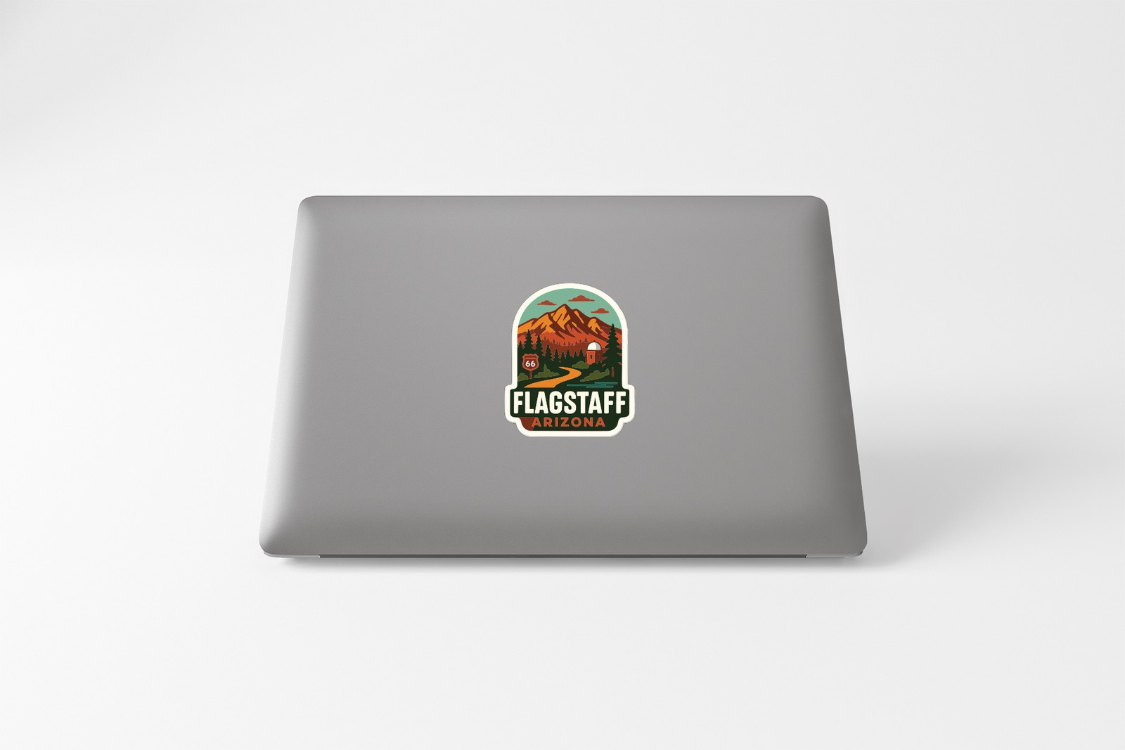 Flagstaff Sticker Decal Vinyl Die-Cut City Skyline Landmark Design