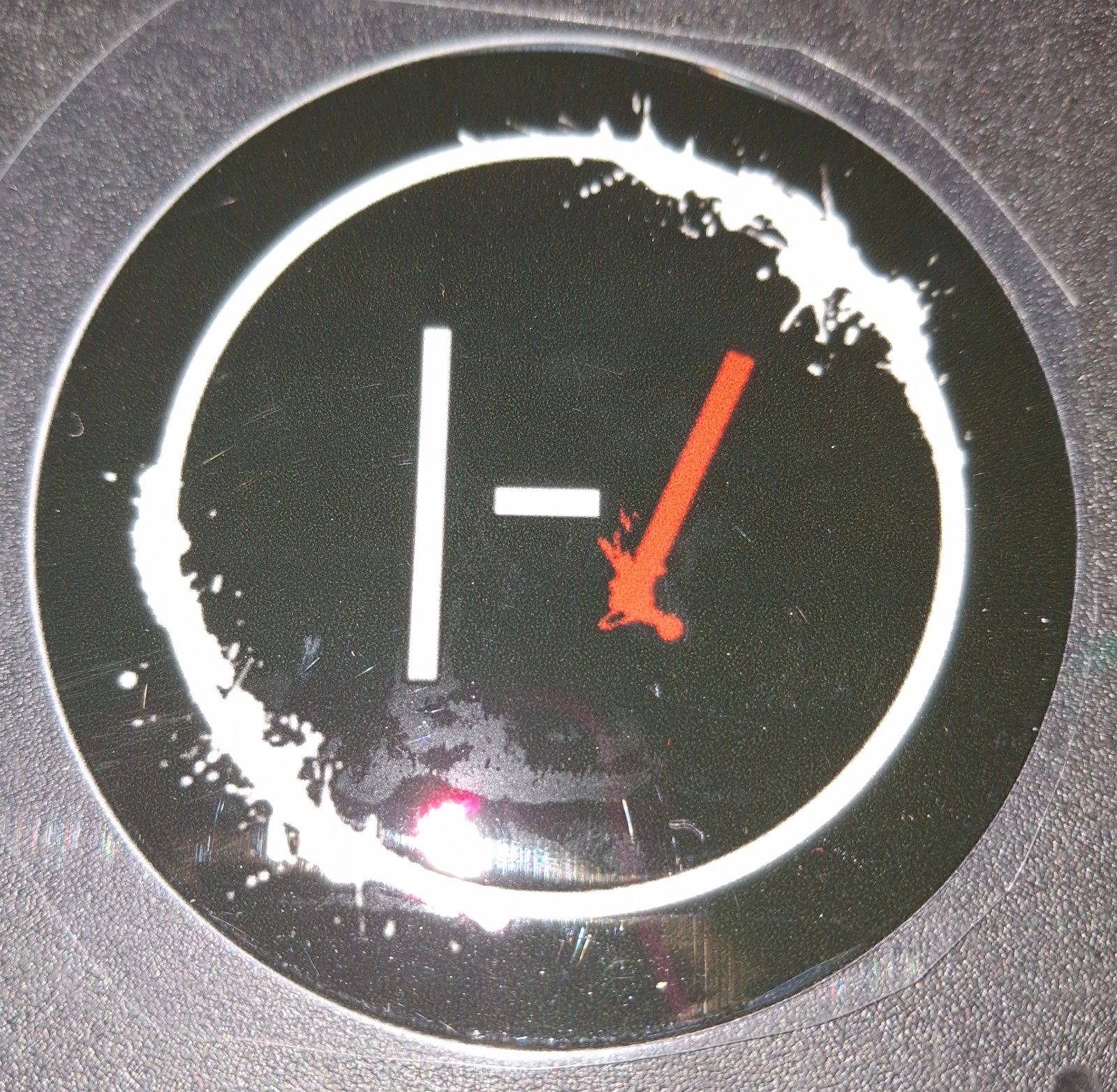 Twenty One Pilots Logo UV DTF Sticker Decal, 2 Sizes | Waterproof, For Vehicles+