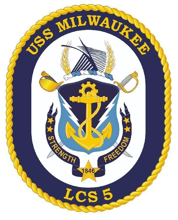 USS Milwaukee Sticker Decal M185