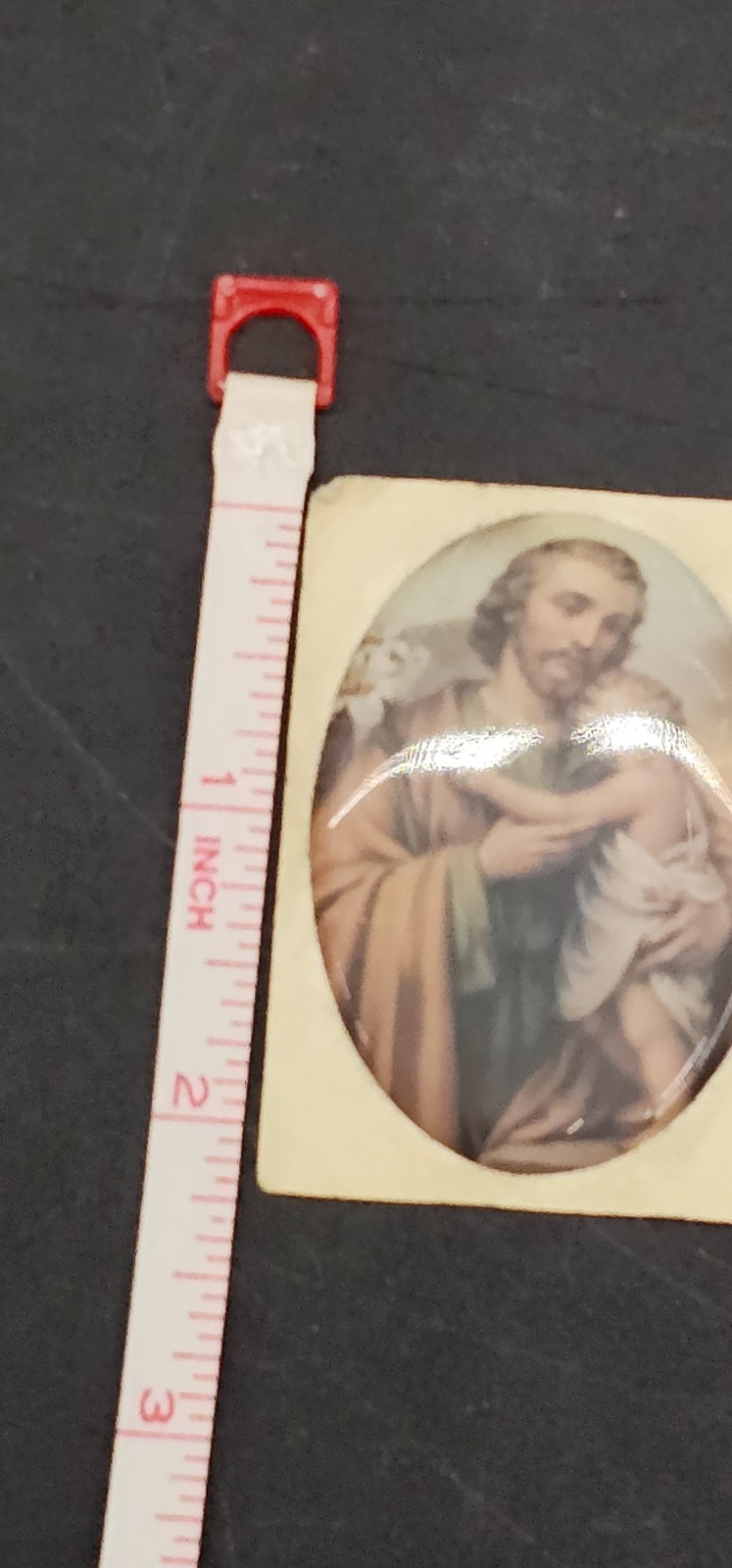 Saint Joseph with Jesus Catholic Vinyl Puffy Sticker