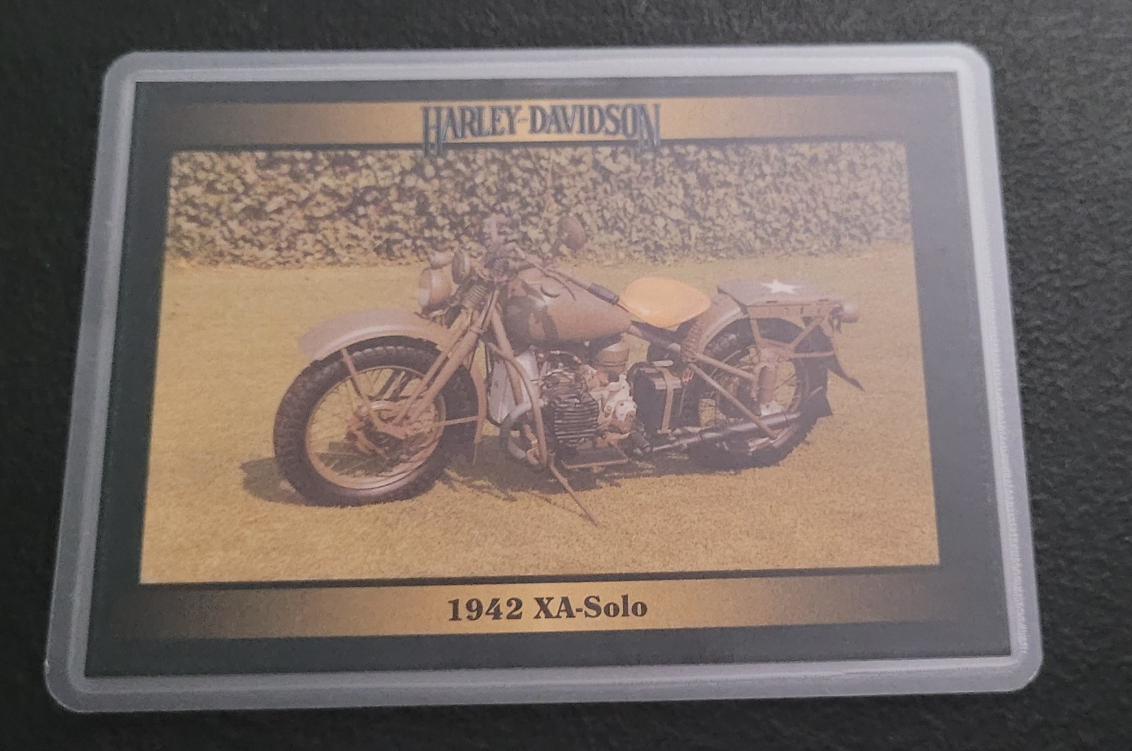 Harley Davidson Fridge/Locker/Cabinet Laminated Collectible Card Magnets VTG