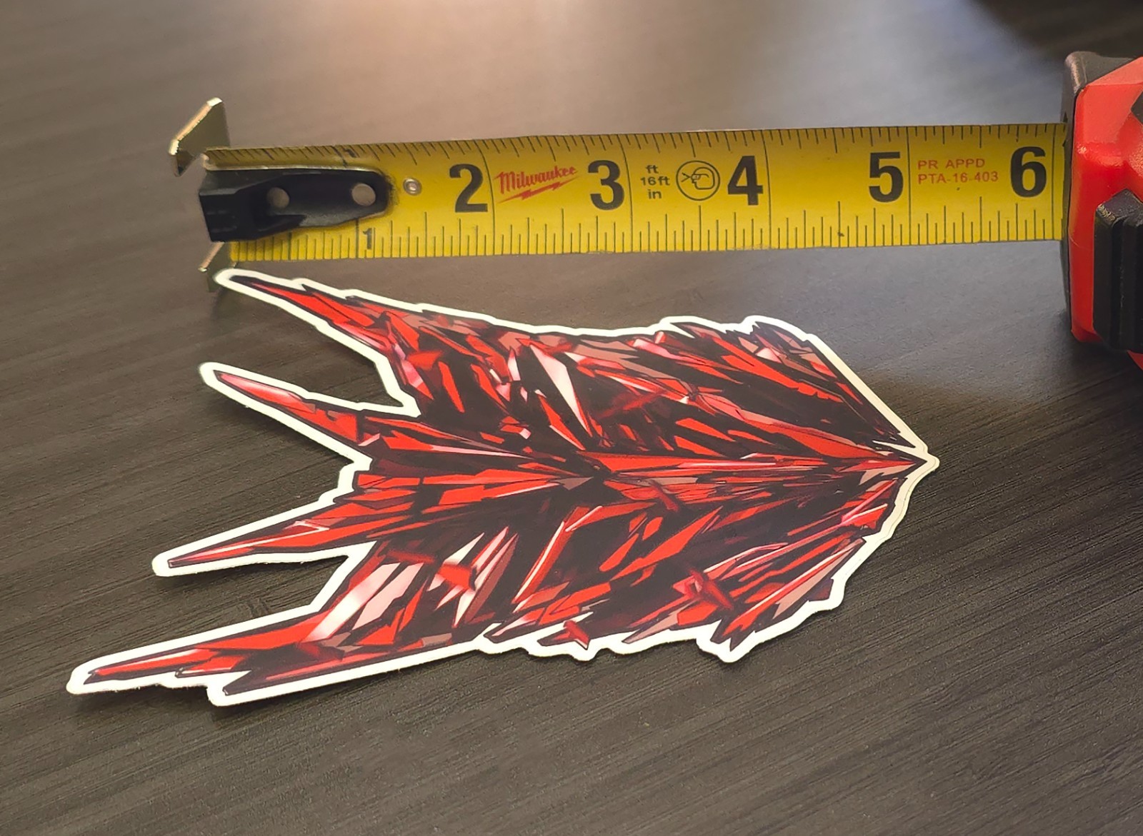 Decepticon Shattered Glass Transformers Emblem Fan Art Bloodstone (Red)