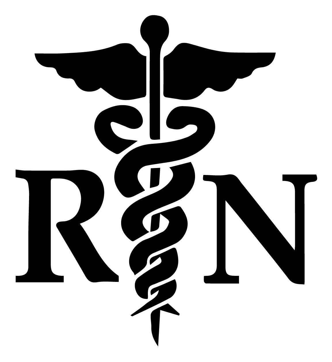 Rn Symbol Registered Nurse Hospital