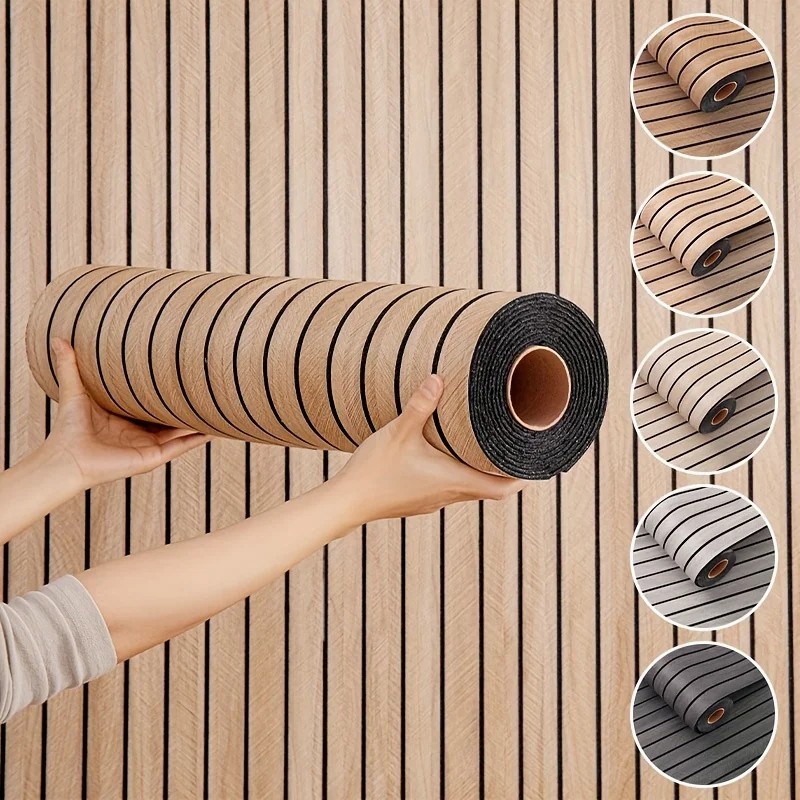 3D Foam Wall Panel Self-Adhesive Peel & Stick DIY Wall Sticker Roll