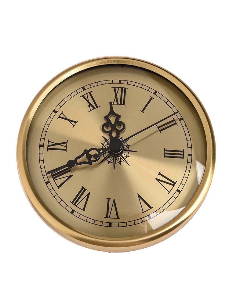 Roman Numeral DIY Clock Replacement Part 108MM Quartz Clock Insert Movement