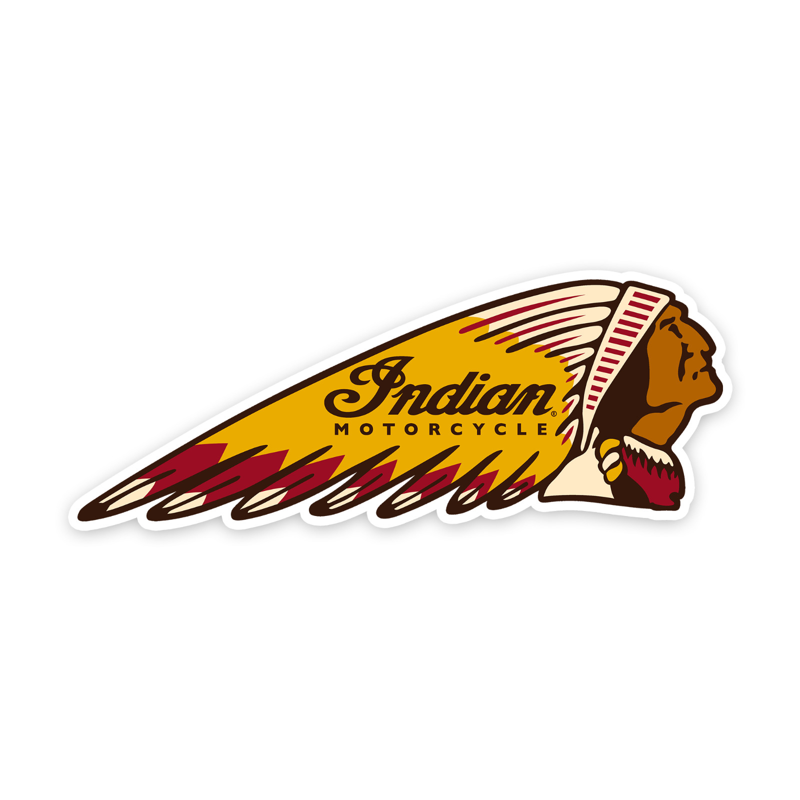 Indian Motorcycle Sticker 4 inch Vinyl Decal Motorcycle High Quality Polaris