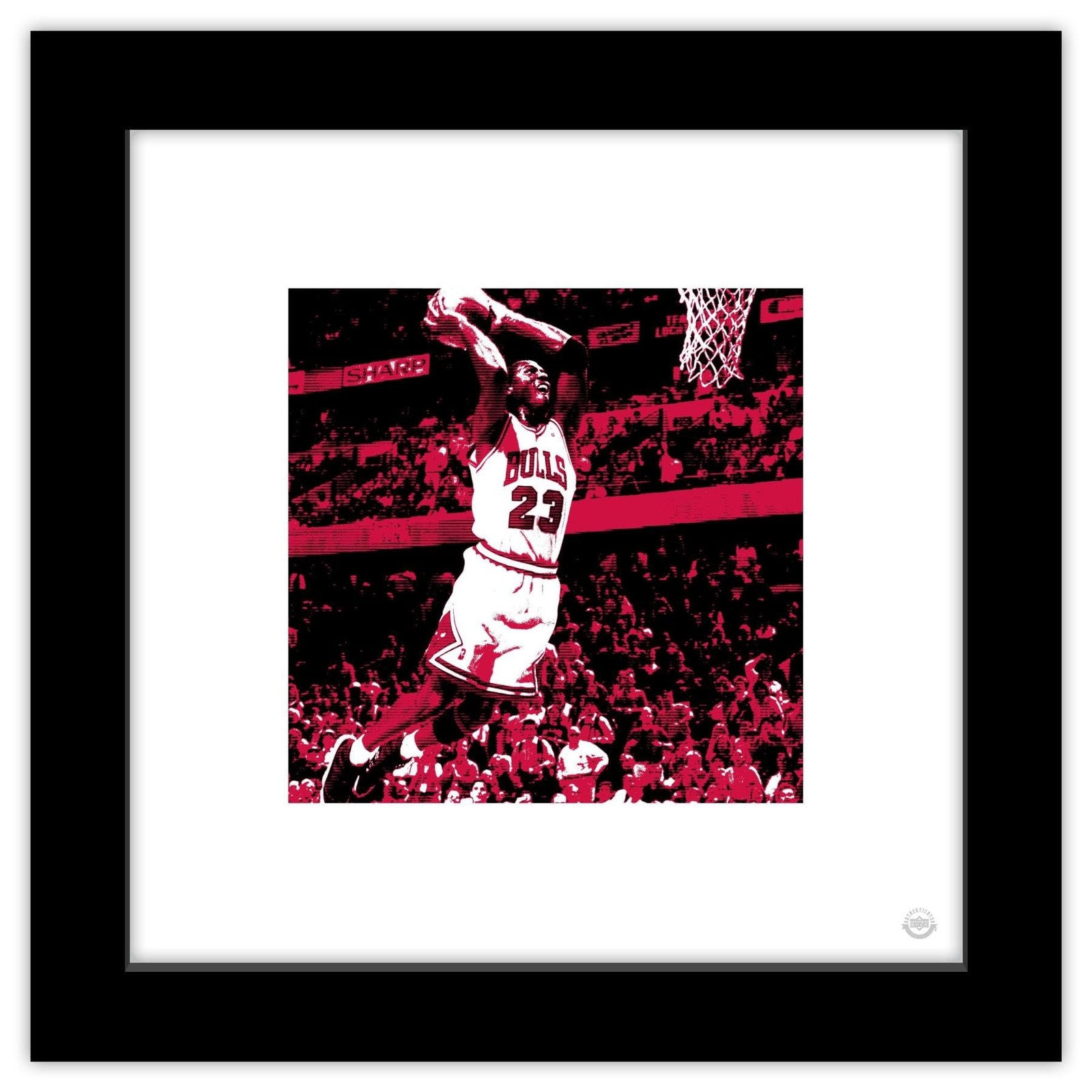 Trends International Gallery Pops Michael Jordan – Two-Handed Dunk Wall Art W…