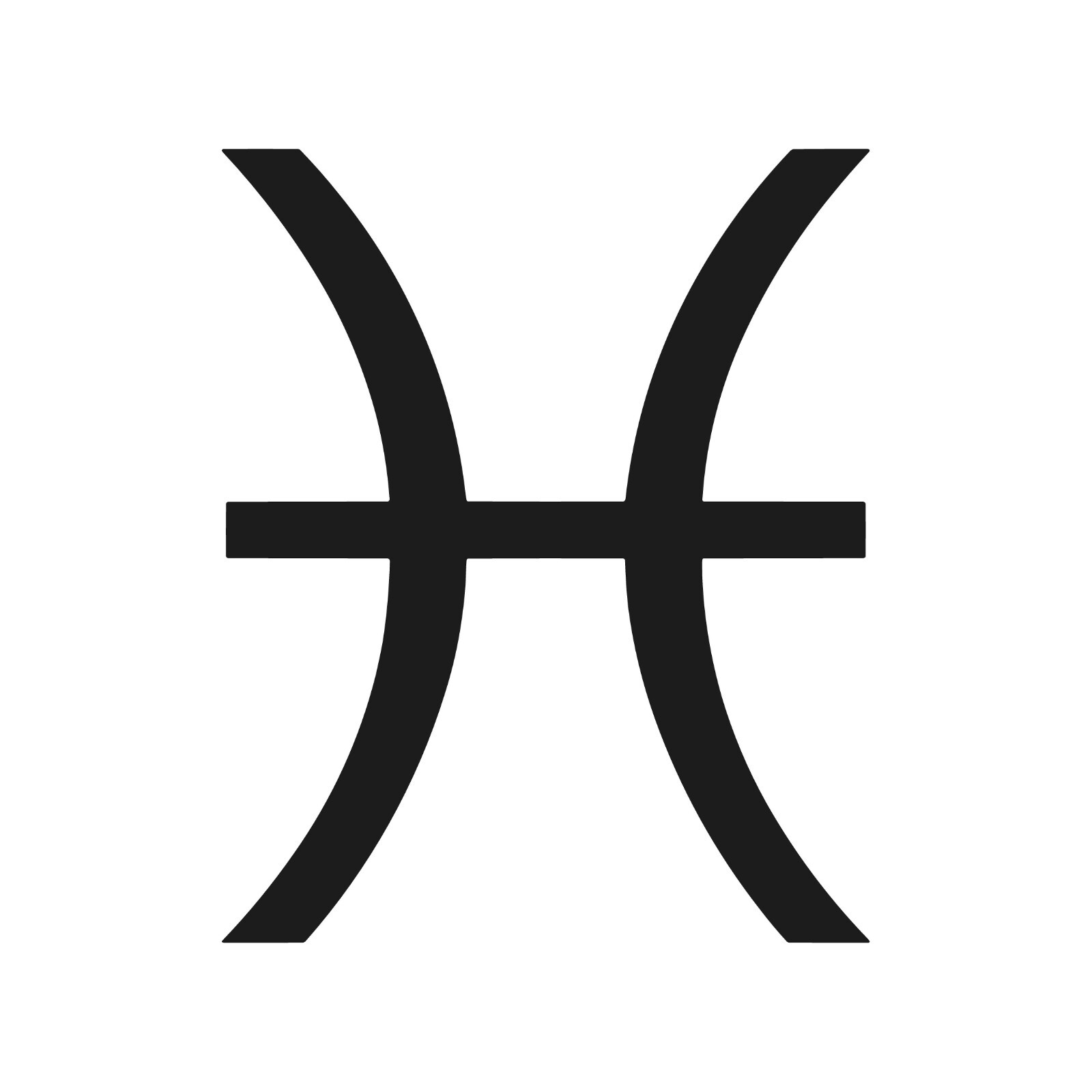 Pisces Zodiac symbol Vinyl Decal Car Window Laptop Zodiac Sticker
