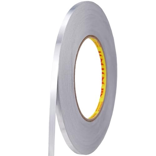 Vinyl Pinstriping Tape Pinstriping Decals DIY Stickers 1/2" x 150ft Silver