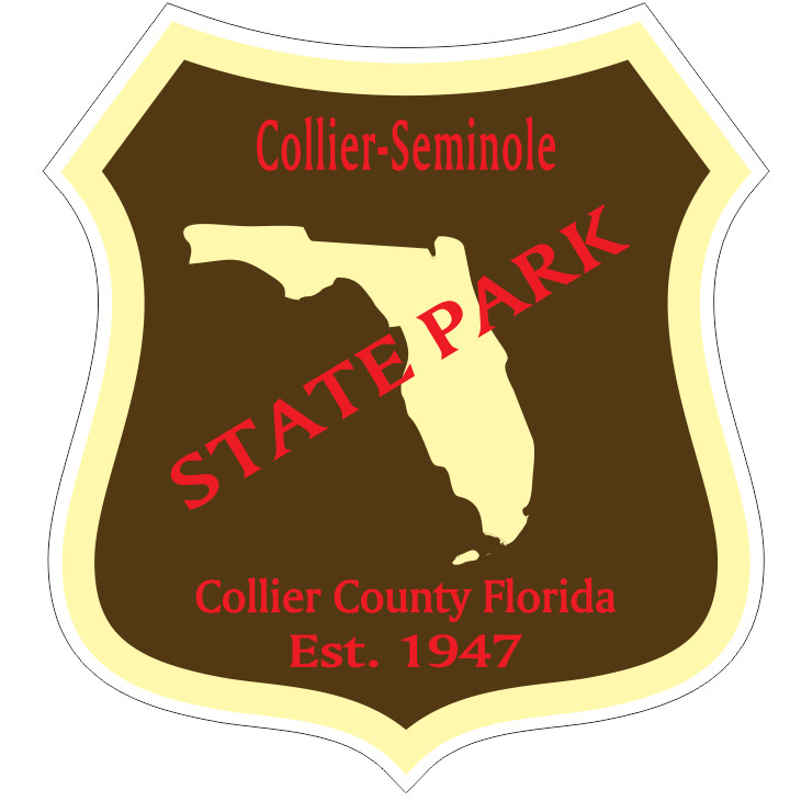 Collier-Seminole Florida State Park Sticker R6704 YOU CHOOSE SIZE