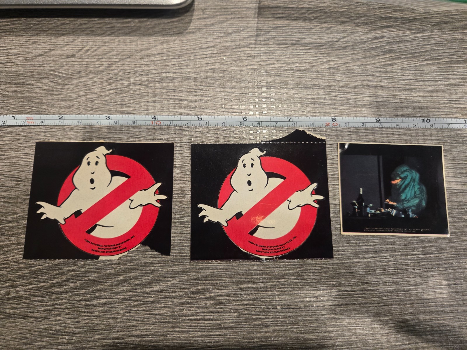 Vintage 1983 Ghostbusters 2 Stickers