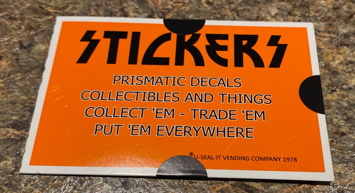 1994 World Cup Soccer USA dog U-Seal-It Vending Prismatic Prism Sticker Decal