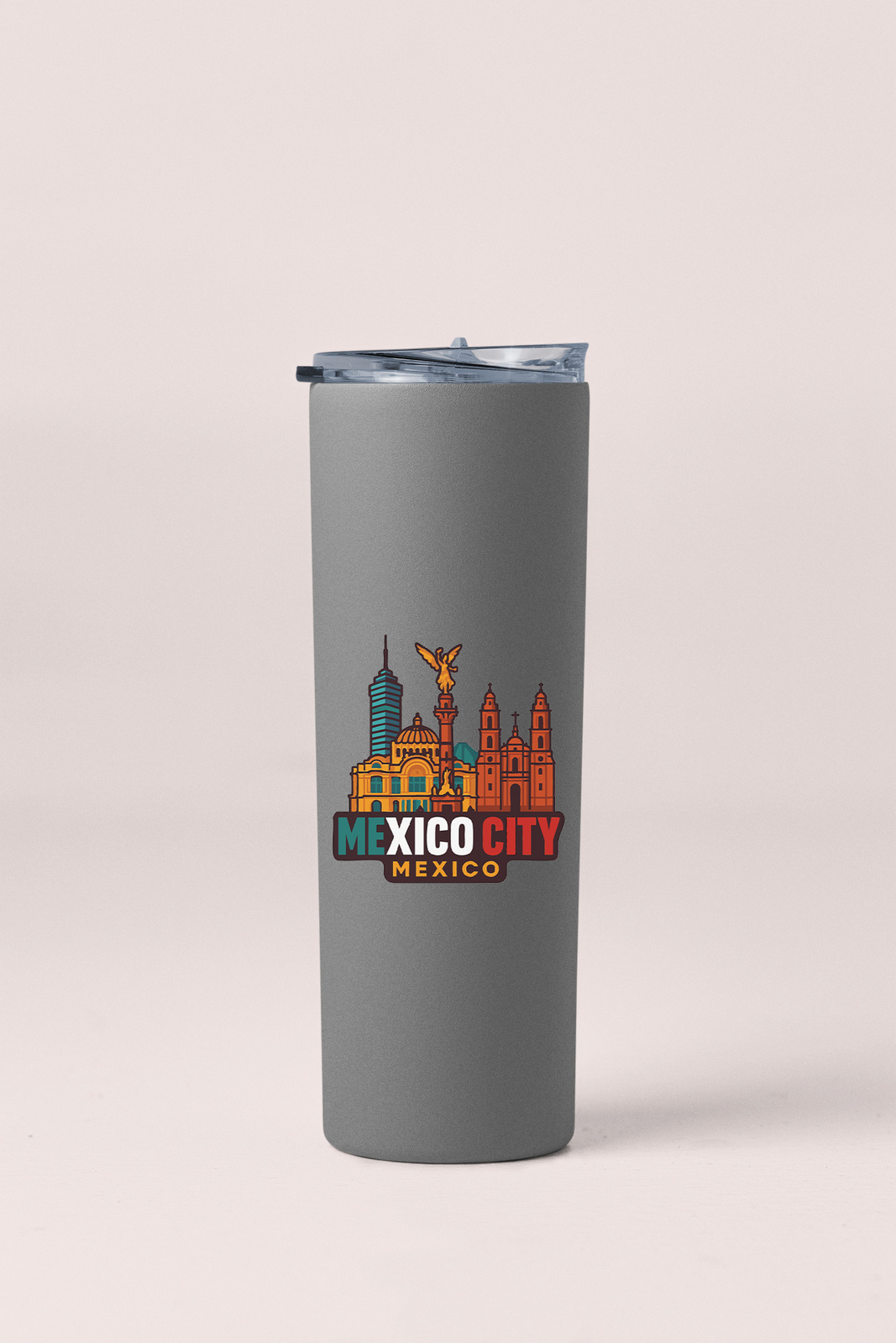 Mexico City Sticker Decal Vinyl Die-Cut City Skyline Landmark Design