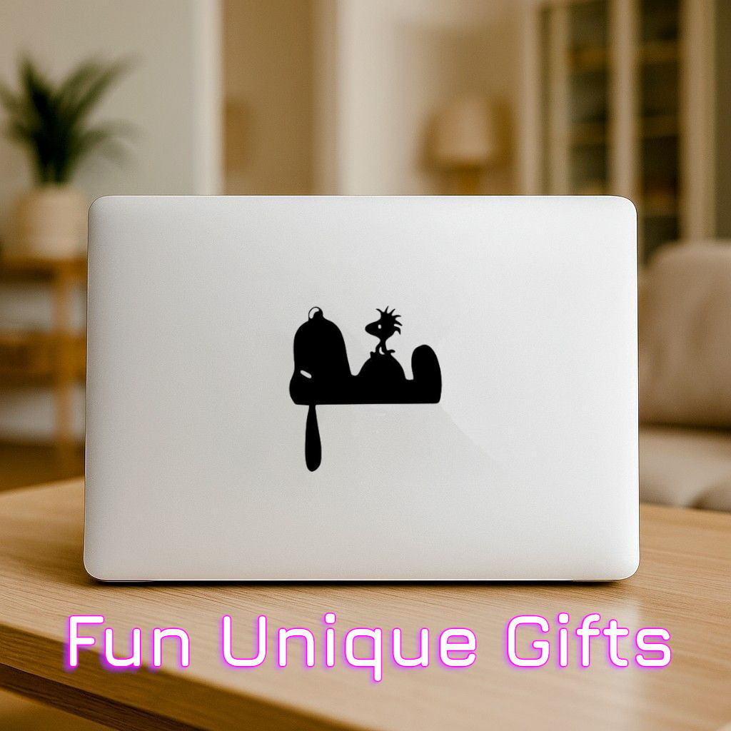 Snoopy & Woodstock Vinyl Decal Sticker -Multiple Colors & Sizes- SHIPS FREE