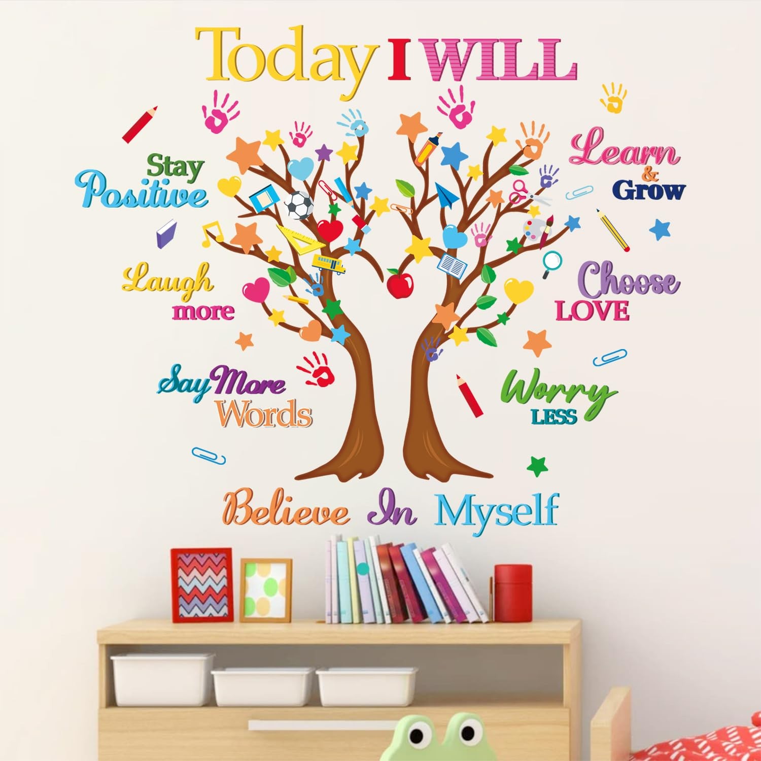 LHIUEM in This We are Confident Wall Stickers 35.4" X 11.8" Inspirational Mot…