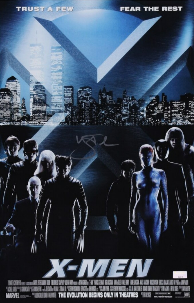 X-MEN Movie Wall Vinyl Decal Poster Canvas Print (Removable Adhesive)