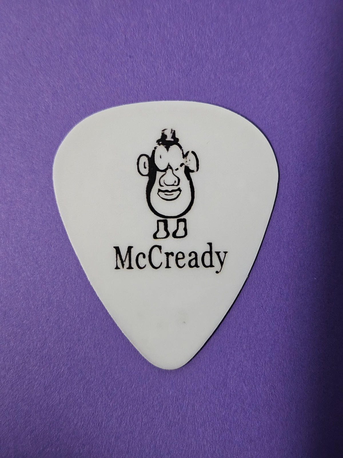 Pearl Jam Custom Vinyl Sticker Mike McCready Guitar Pick 1.75"x2" Potato Head