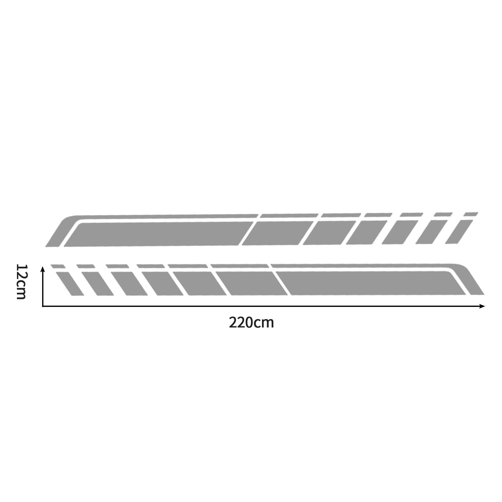 Car Auto Racing Body Side Stripes Vinyl Modified Stripe Decal Cars Side Door …