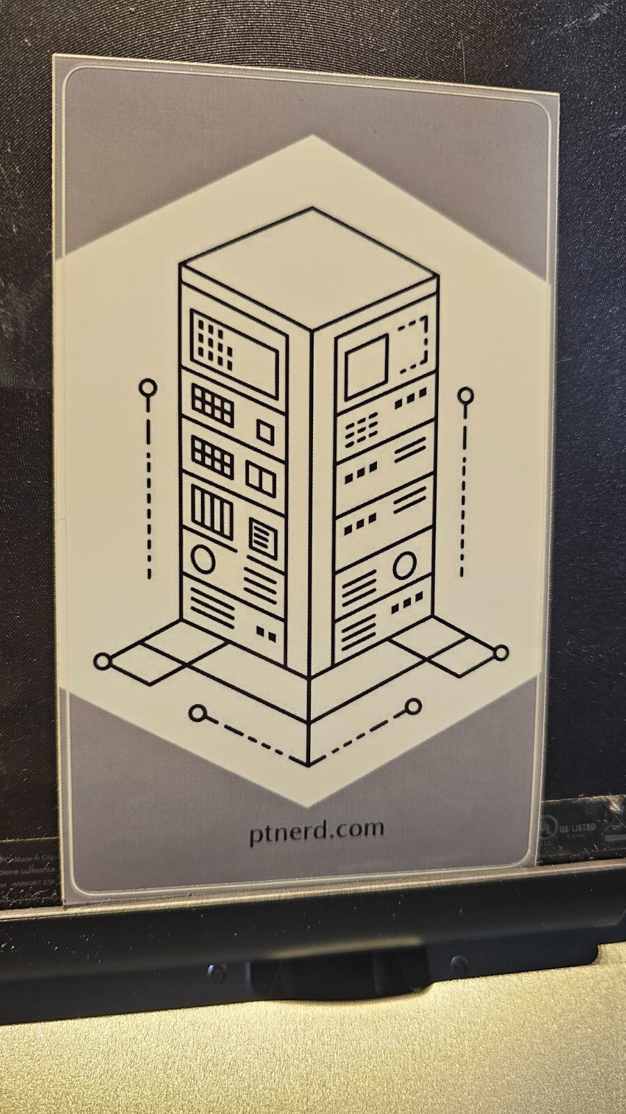 3×5" High Quality Homelab Server Propylene Sticker – Tear/Water/Fade Resistant