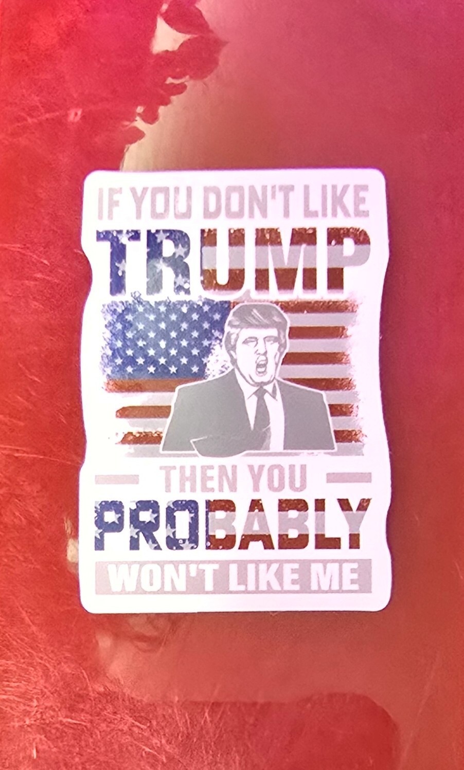 Trump stickers