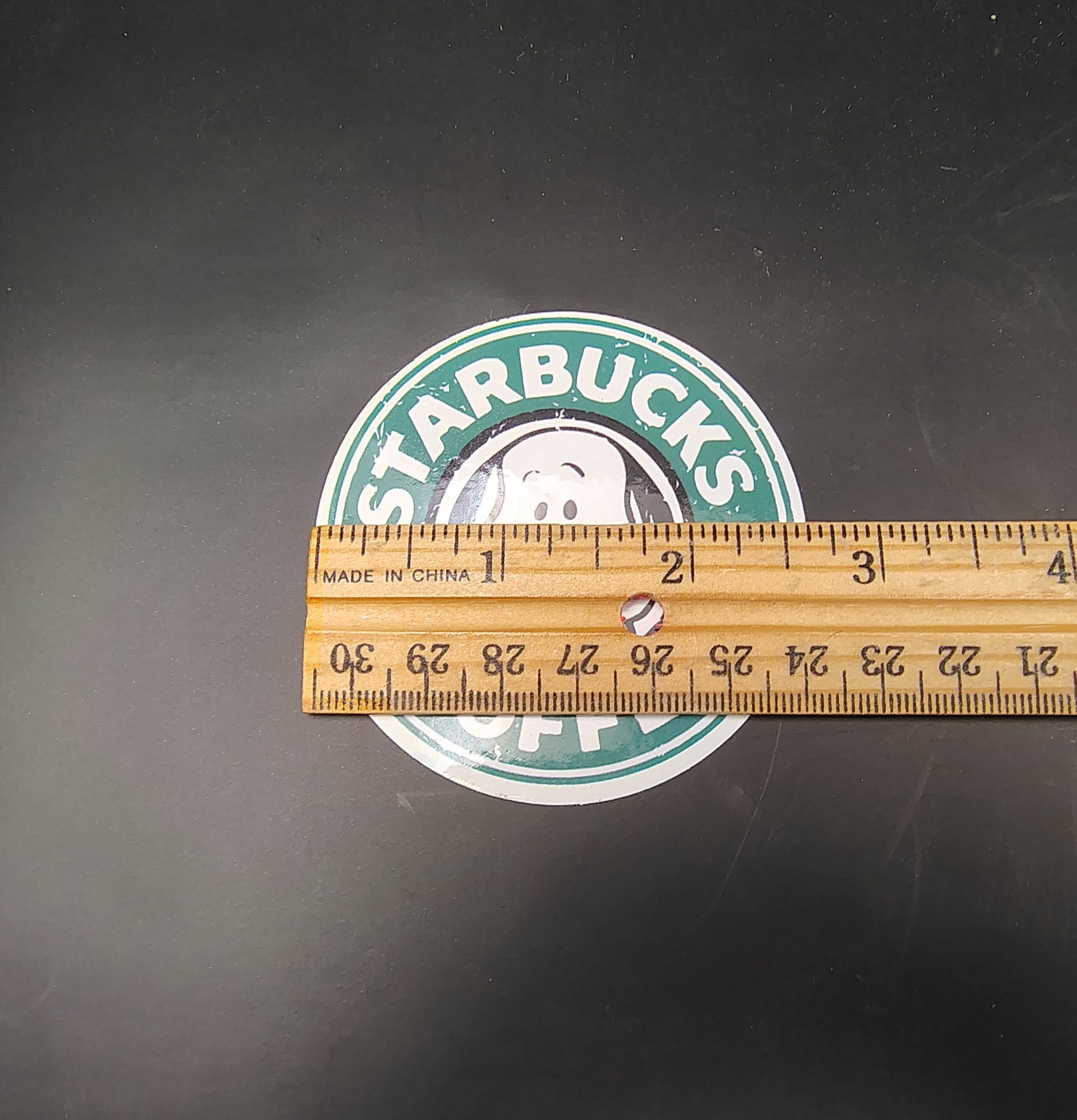 RARE Snoopy Starbucks Coffee Vinyl Decal Sticker Peanuts Series SHIPS FREE