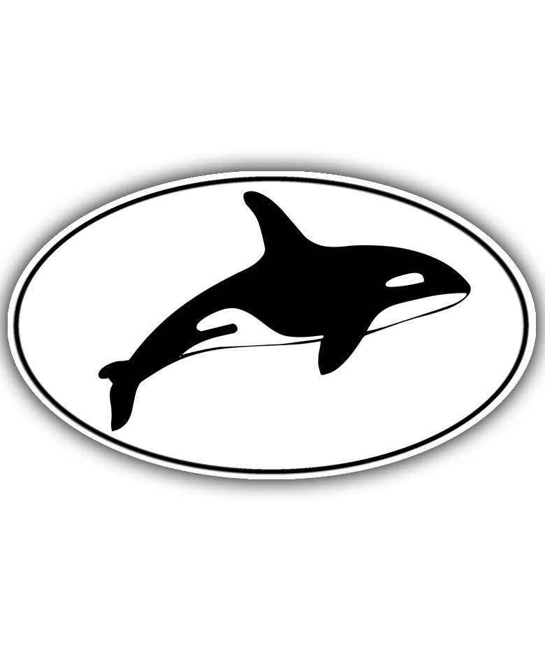 Killer Whale Decal – Orca Window Sticker