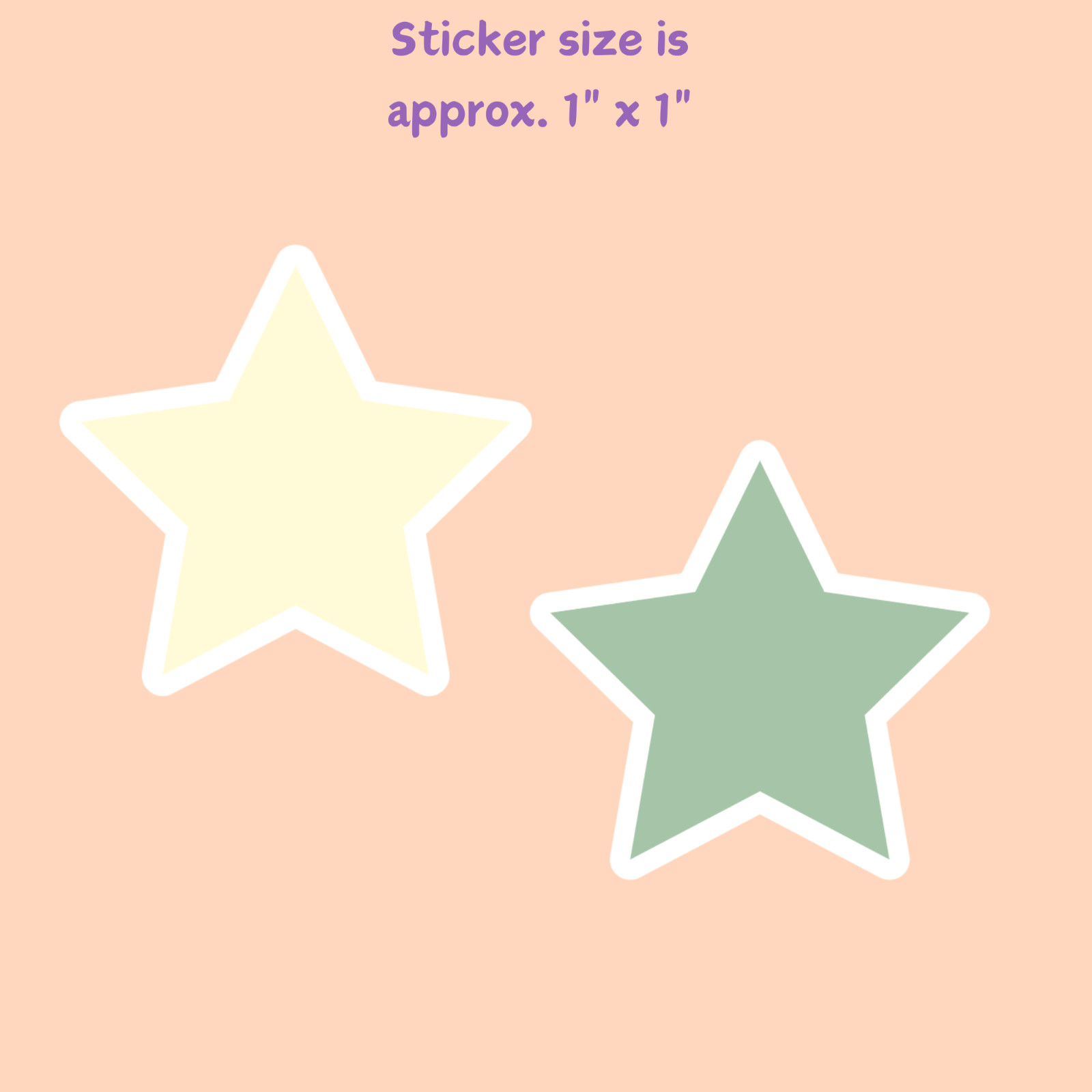 Star Sticker for Planner Journal Reward Laptop Water Bottle Phone