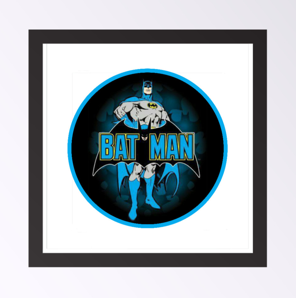 Batman "Blue" – 4" Handmade Vinyl Decal Vehicle Cooler Laptop Decor Tumbler 2026