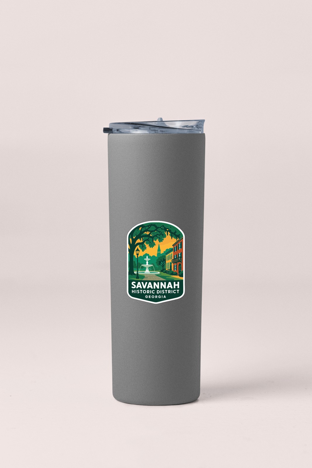 Savannah Historic District Georgia Sticker Decal Vinyl Die-Cut Symbolic Landmark