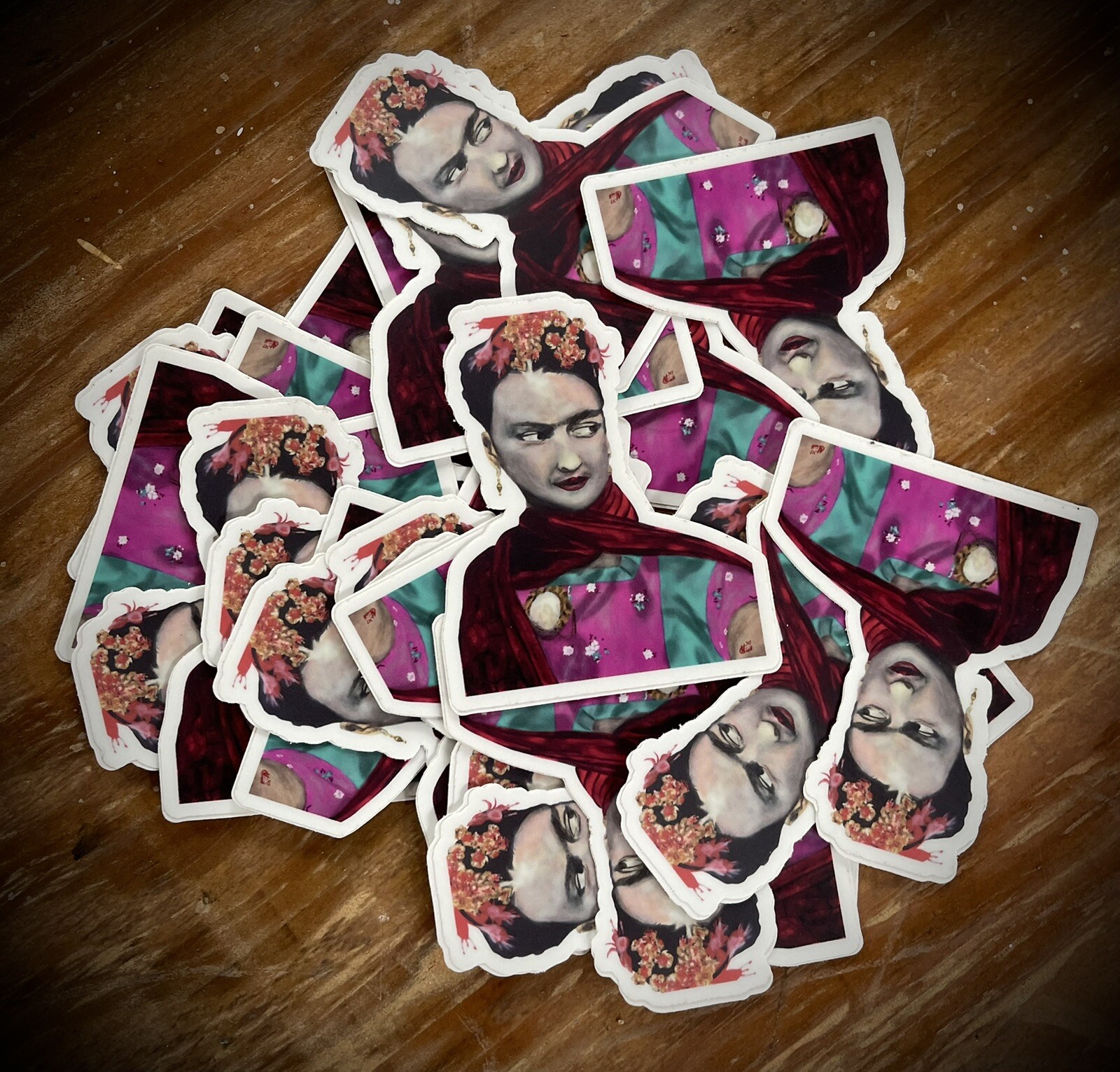 Frida Kahlo Sticker Fridafest Artist Painter 2.43”x3”