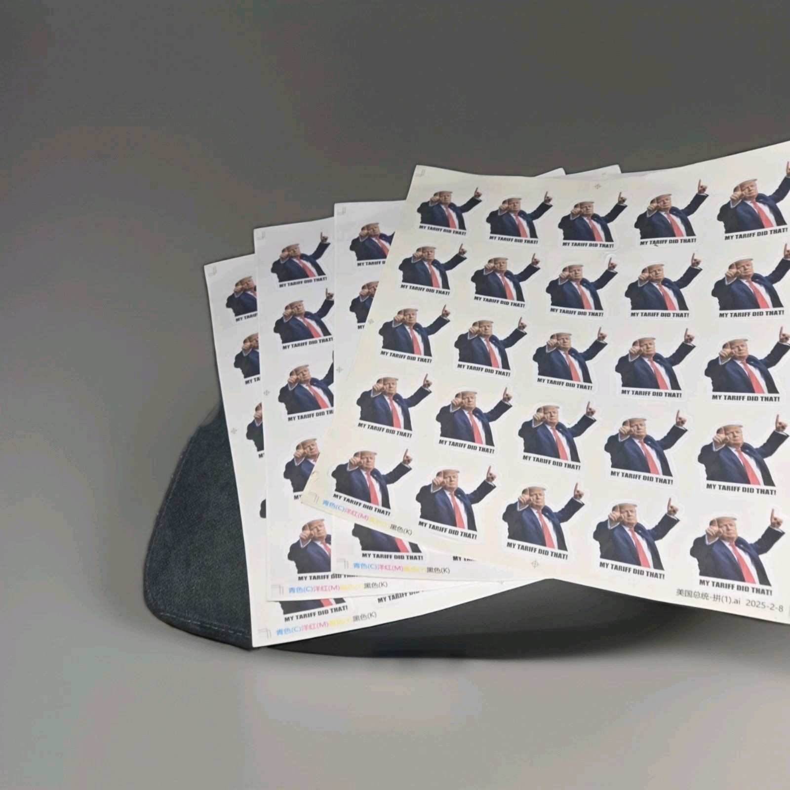 My Tariff Did That Donald Trump Meme Outdoor Waterproof Decal Pack 100 stickers