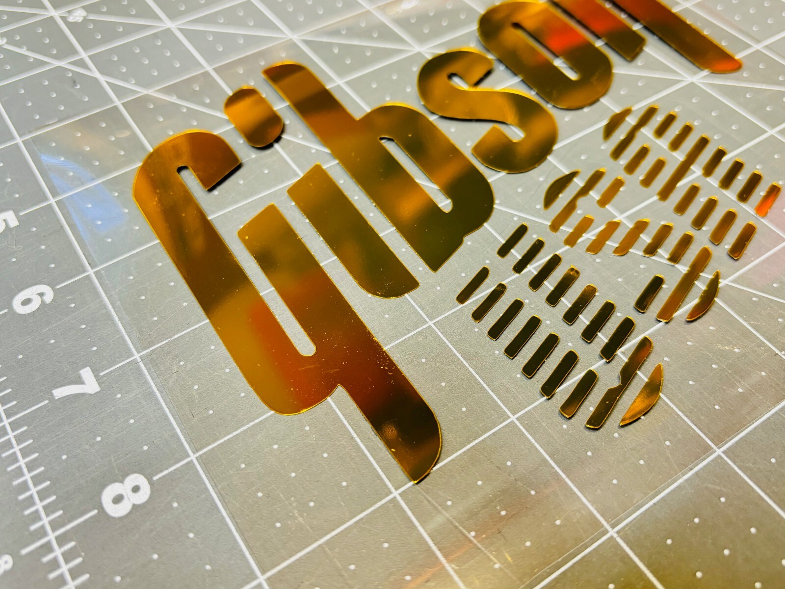 Gibson USA Vinyl Decal – Many Sizes & Colors Buy 2 Get 1 FREE + FREE Ship