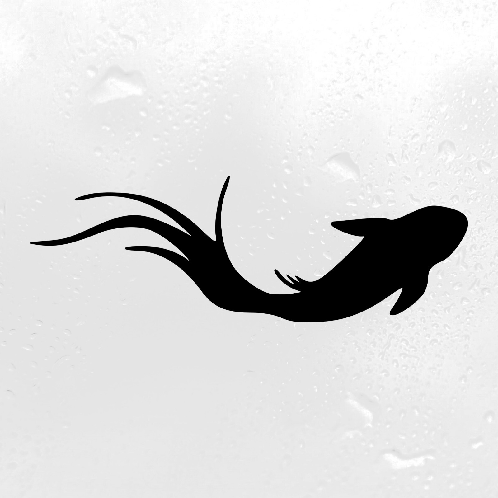 KOI FISH Vinyl Sticker – Nishikigoi Carp Japanese Goldfish – Die Cut Decal
