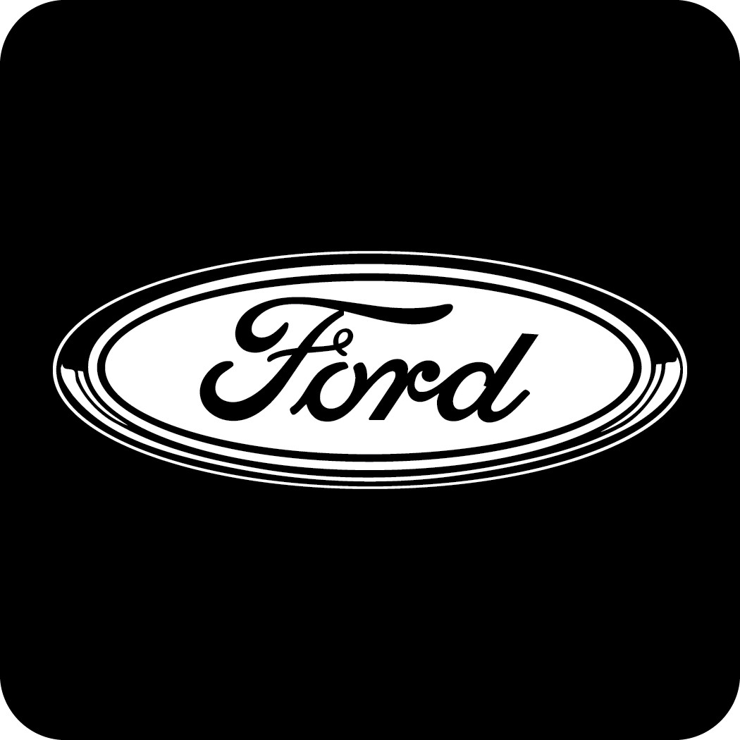 Ford Die Cut Decal Made in USA Multiple Color Options & Sizes Available 6+yrs