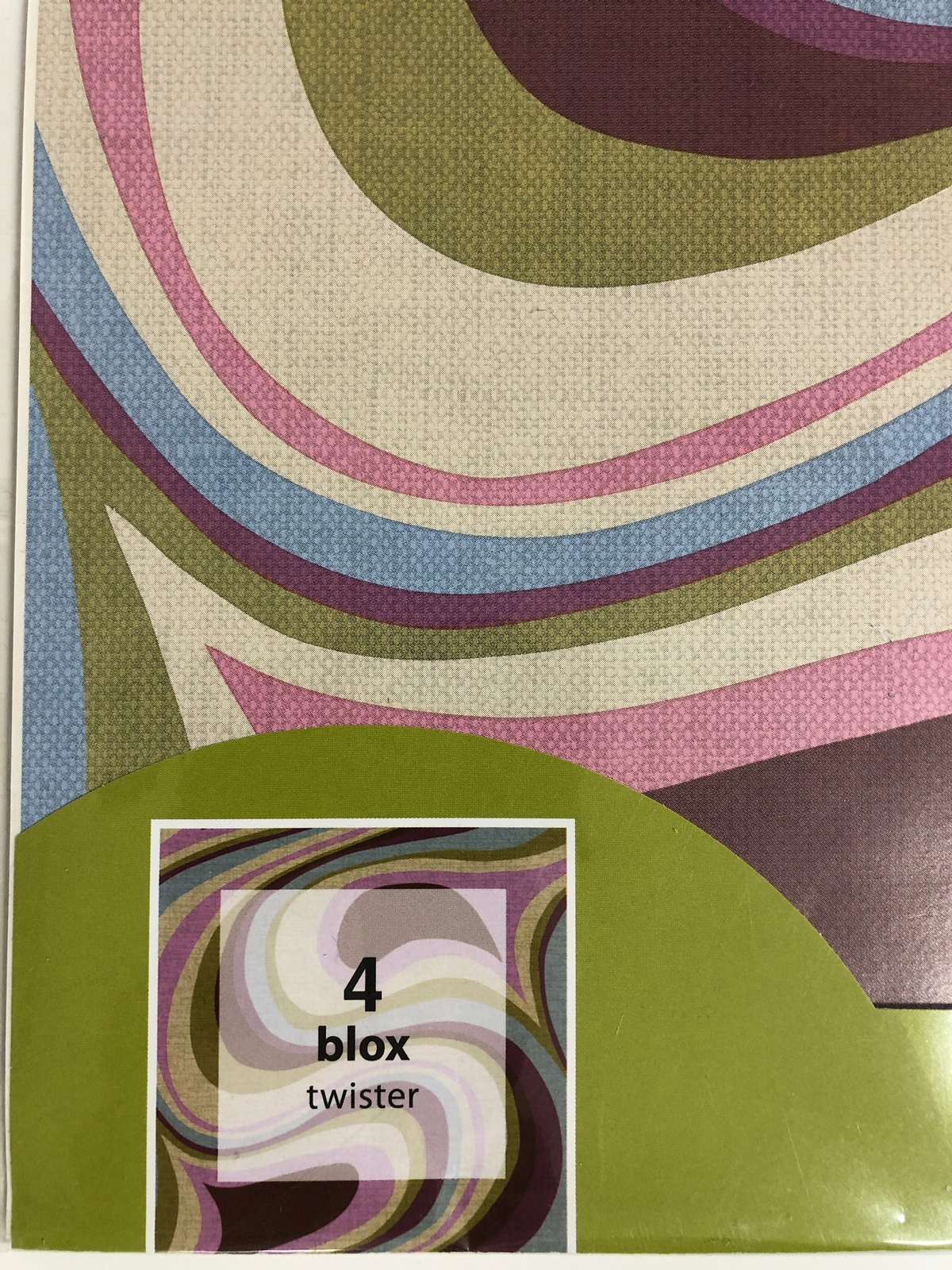Wall Pops! 4 Blox Twister Safe For Walls Wall Art Peel Stick Move Removable Reus
