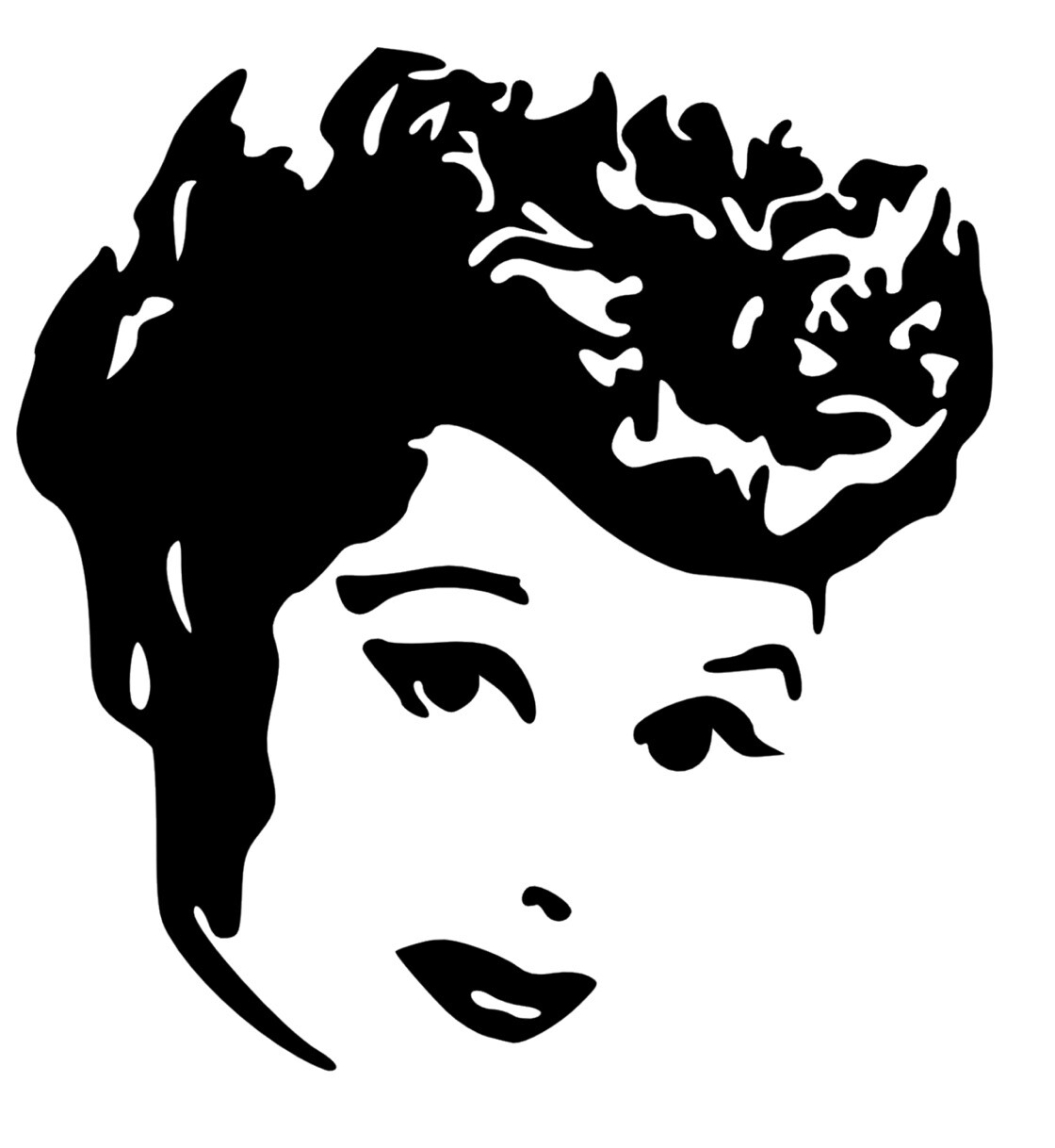 I Love Lucy Lucille Ball funny comedy comedian Vinyl Decal You Pick Color