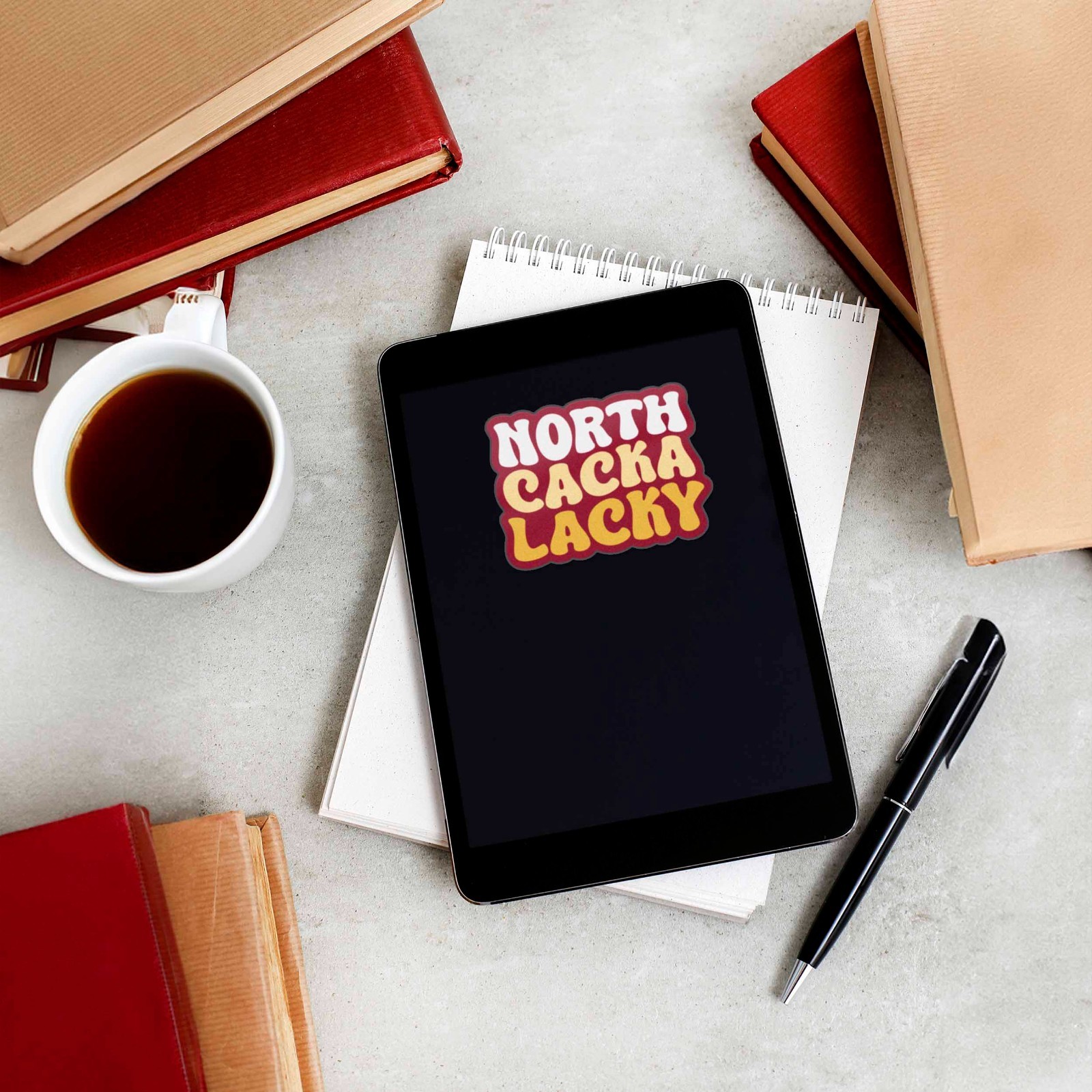 North Cackalacky Funny North Carolina Sticker – Cute NC Decal