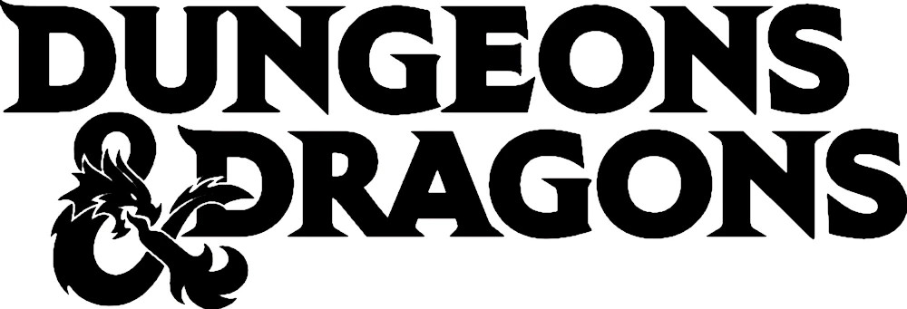 Vinyl Decal Car Truck Sticker Wall D&D Dungeons & Dragons – Logo Title