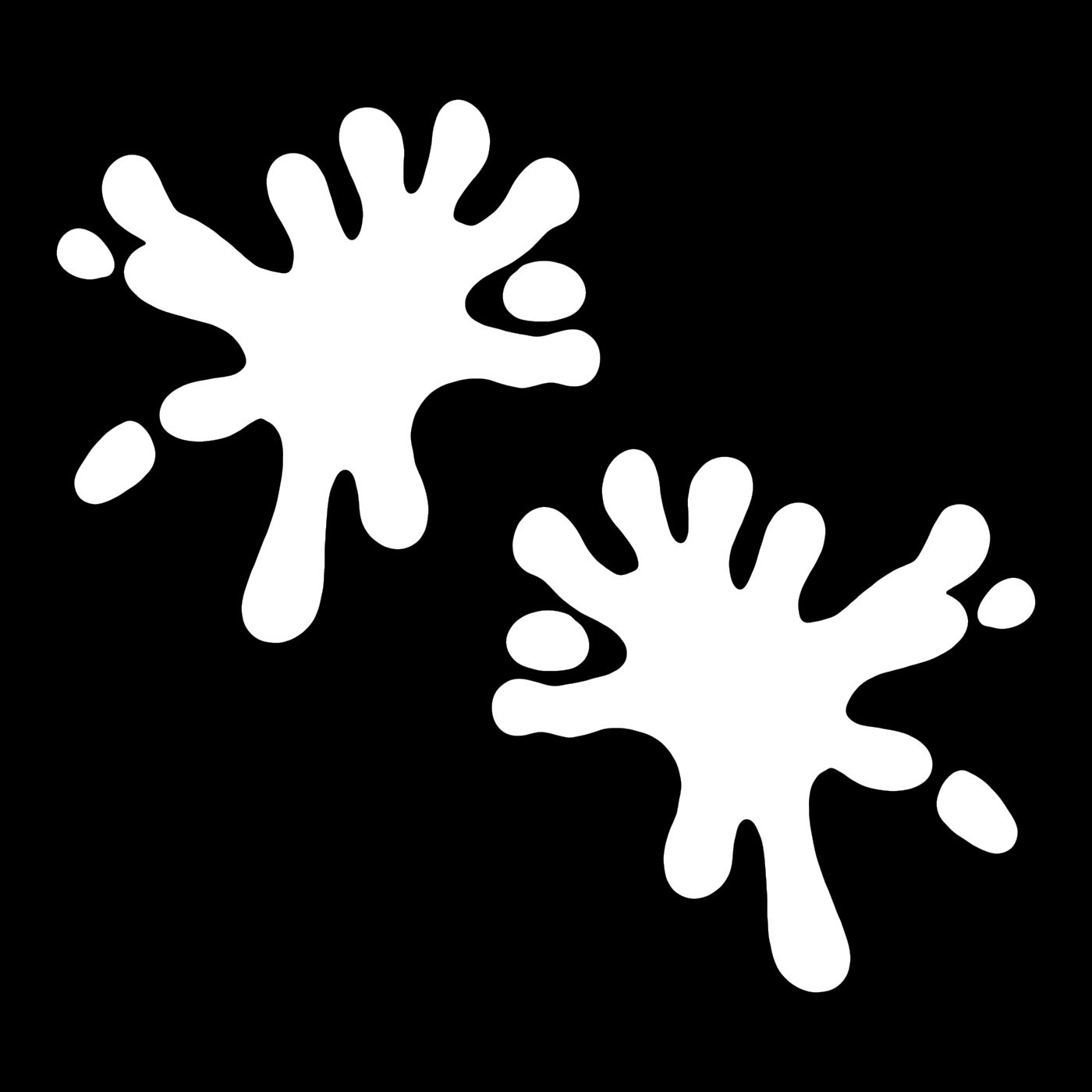 Splash Sticker 2 Pack Splatter Decals
