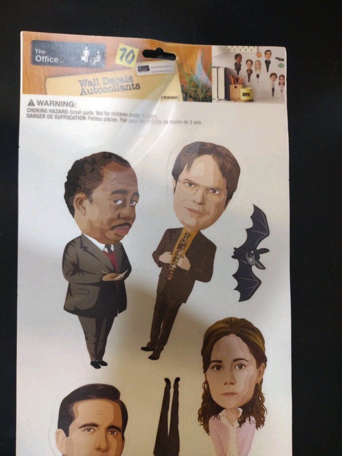 The Office 10 Wall Decals Removable Repositional Stickers Dunder Mifflin Dwight