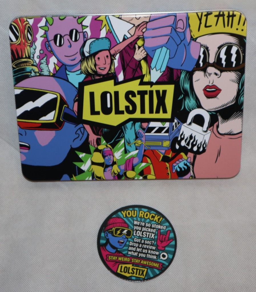 LOLSTIX STICKERS 300 PC SET PREMIUM DECAL LOT NEON CARTOON LAPTOP ANIMALS