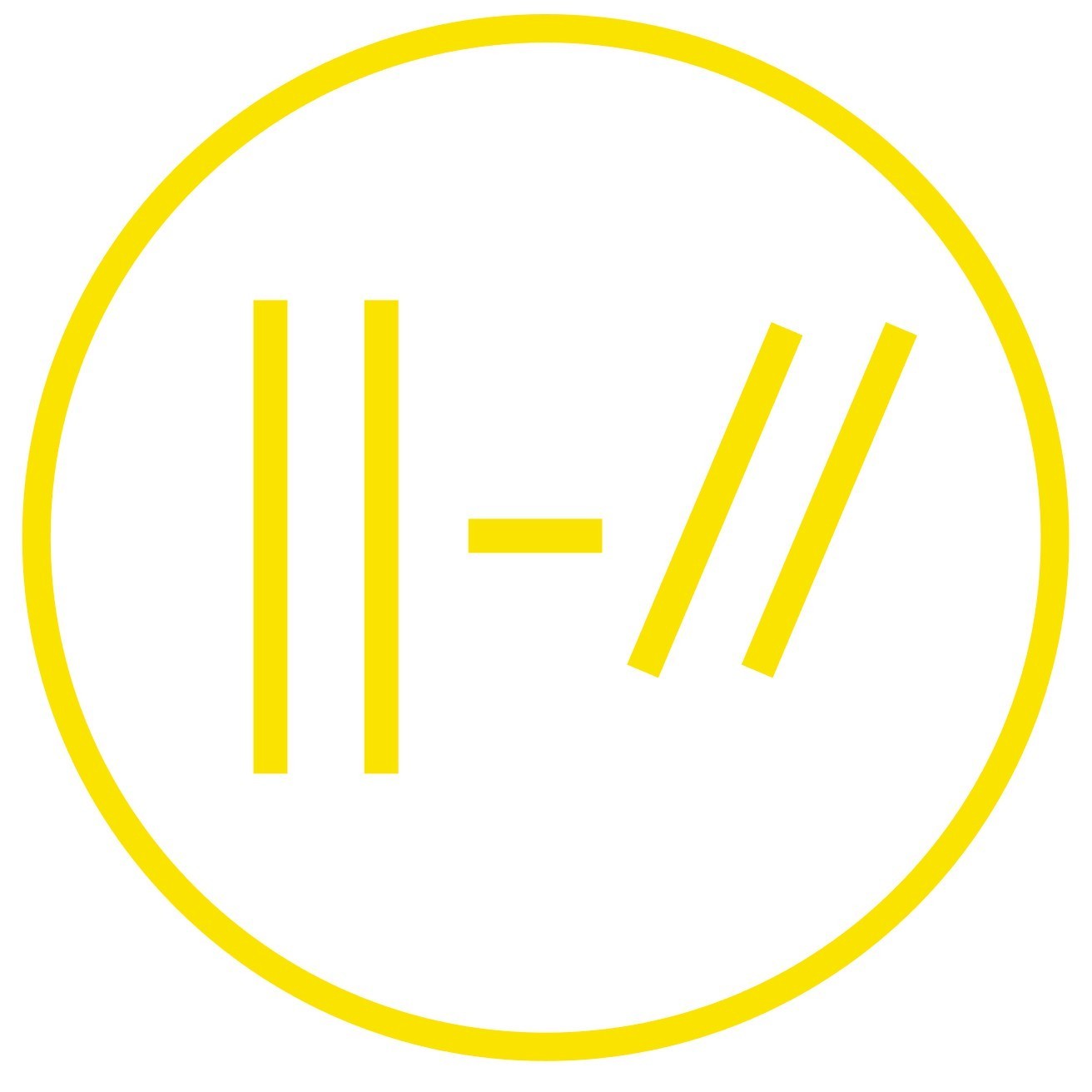 Twenty One Pilots Logos Set Of 8 Vinyl Decals 3" | Waterproof Oracal 651 Premium