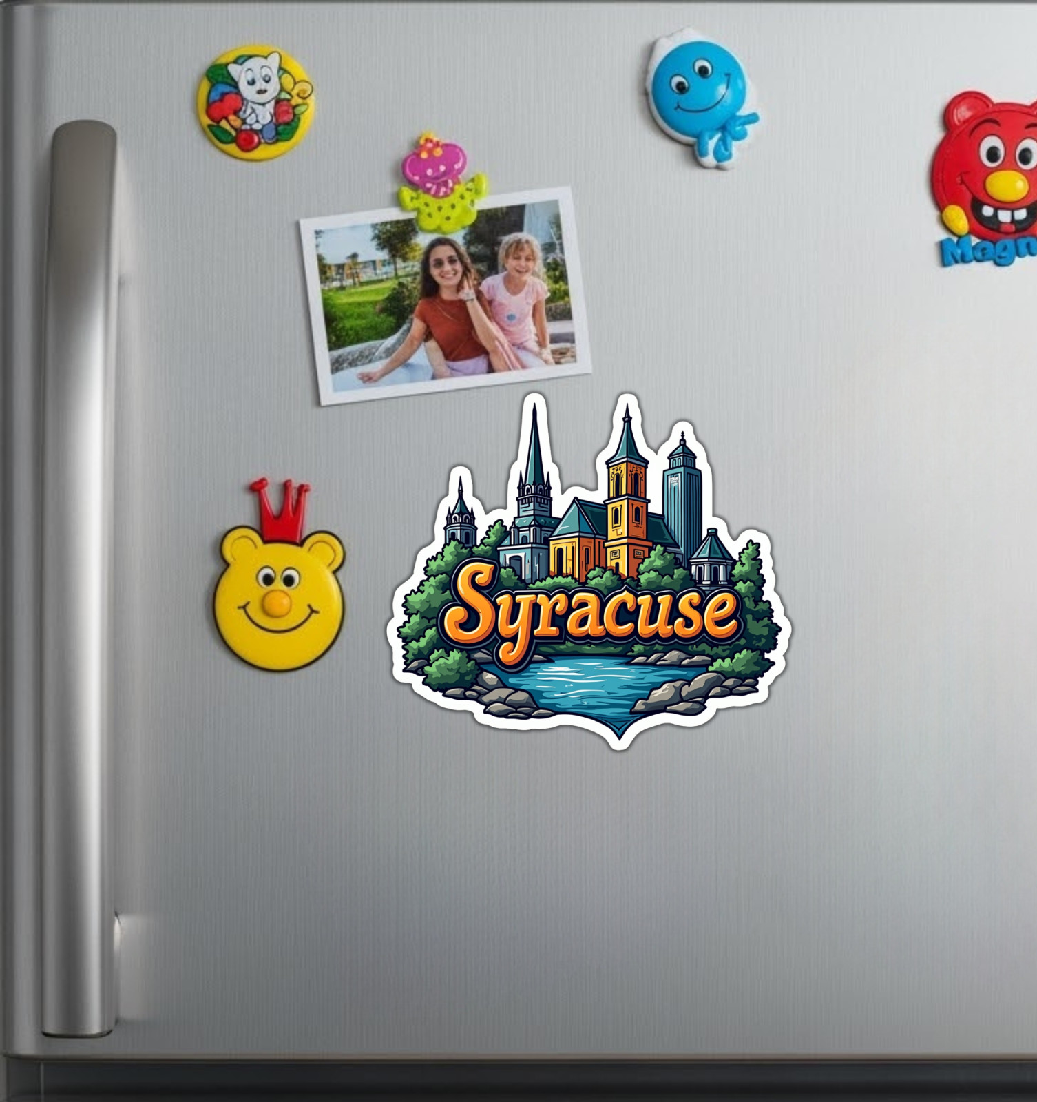 Syracuse New York Magnet or Sticker