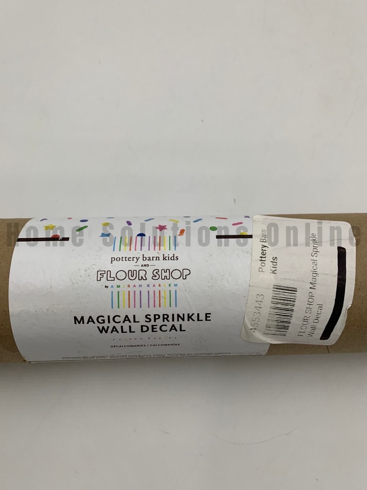 Pottery Barn Kids Flour Shop Magical Sprinkle Peel Stick Wall Decal 108" #W241