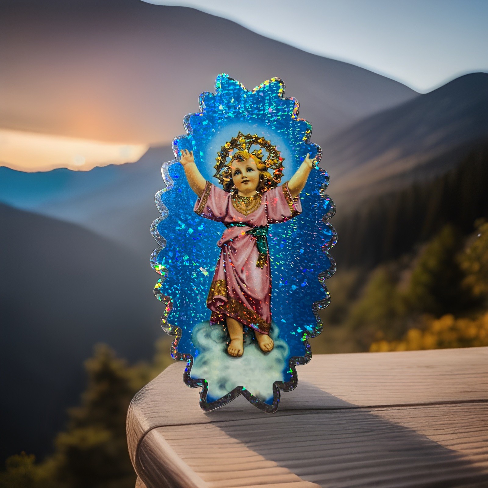 New Decal 6x 2-3.5” Infant Jesus Sticker New