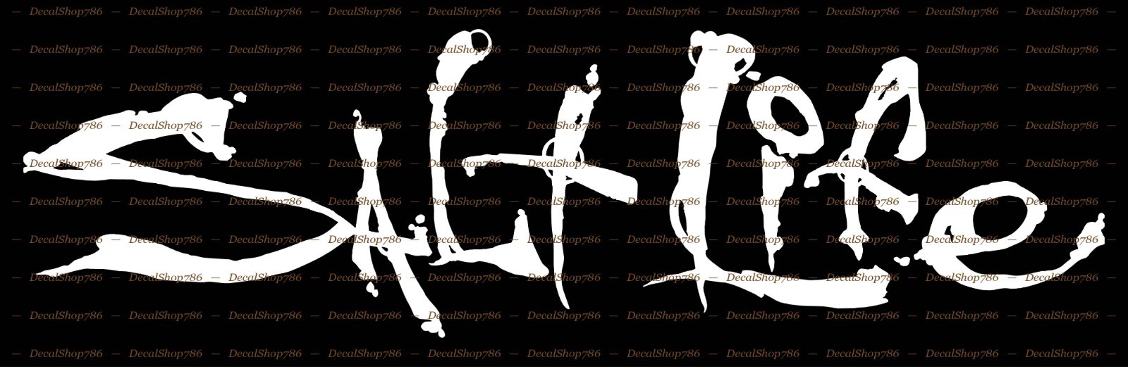 Salt Life -Outdoor Performance Apparel- Car Vinyl Die-Cut Peel N' Stick Decals