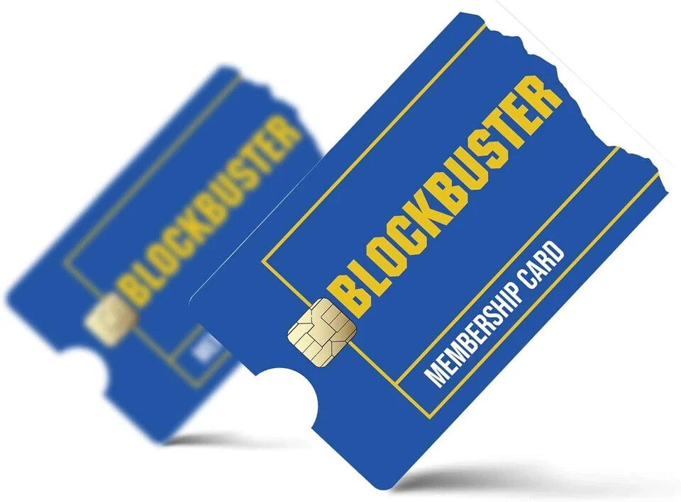 Block Buster Credit Card Sticker Skins – 4 pack