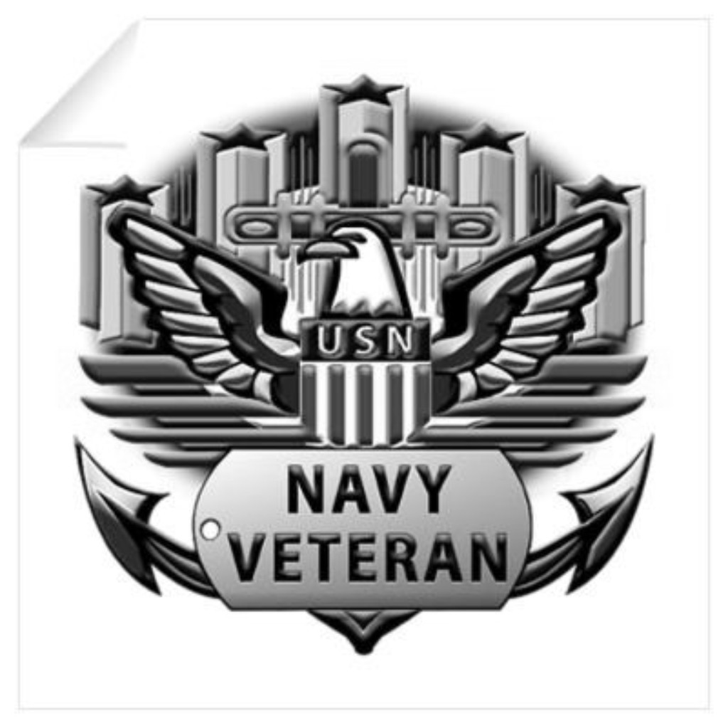 US Navy Veteran Military Vinyl Decal Sticker Window Wall Car