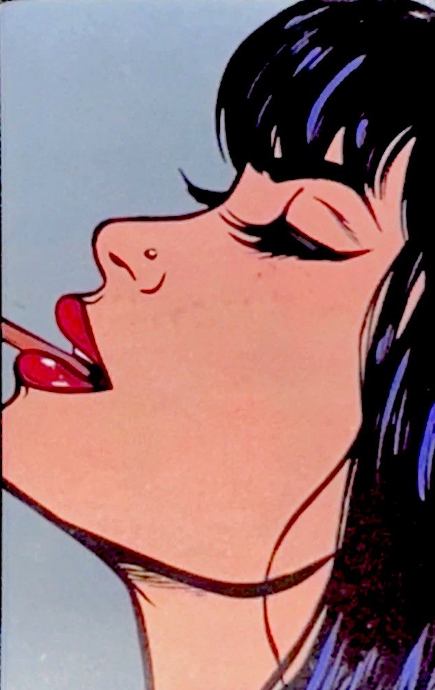 SEXY GIRL STICKER✨💋🔥💄✨2 1/2” X 1 1/2”✨GLOSSY✨PIERCING✨HOT✨❤️‍🔥✨SUPER CUTE💋